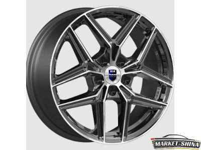 K&K Юнион (КС1025) 7 x 17 5*110 Et:45 Dia:67.1 Алмаз черный