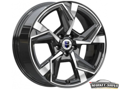 K&K Кайан (КС1012) 7.5 x 18 5*112 Et:37 Dia:66.6 Алмаз черный