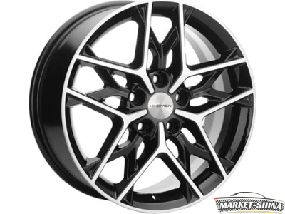 Khomen KHW1709 (Changan CS35/CS35 Pro) 7 x 17 5*110 Et:46 Dia:63.3 Black-FP