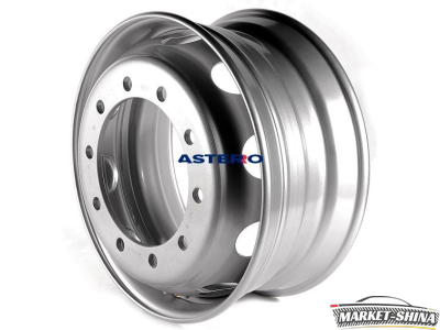 Asterro 2217D 7.5 x 22 10*335 Et:127 Dia:281 Silver