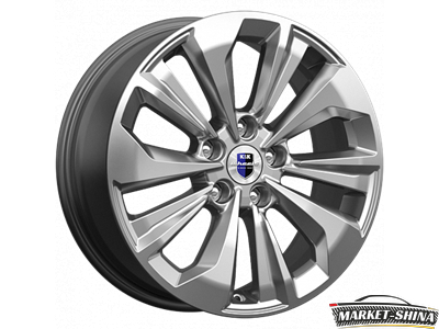 K&K Авиор (КС936) 7 x 17 5*108 Et:40 Dia:65.1 Дарк платинум брайт