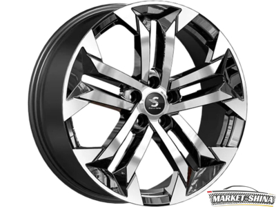 Premium Series КР015 (Haval F7/F7x) 7.5 x 19 5*114.3 Et:40 Dia:64.1 Diamond Gloss Graphite