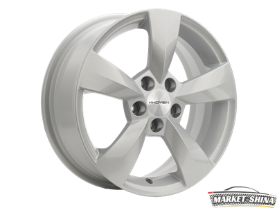 Khomen 1504 6 x 15 5*100 Et:40 Dia:57.1 F-Silver