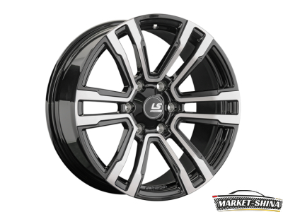 LS LS FG11 7.5 x 18 6*139.7 Et:25 Dia:106.1 BK