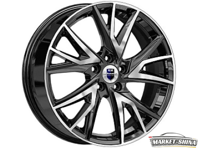 K&K Кайлас (КС1054) 6.5 x 18 5*112 Et:43 Dia:57.1 Алмаз черный