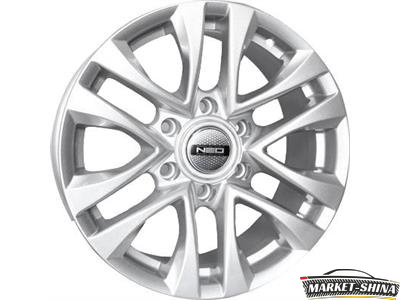 Neo 832 7.5 x 18 6*139.7 Et:25 Dia:106.1 Silver