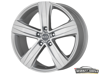 MAK Stone 5 7.5 x 18 5*108 Et:45 Dia:63.4 Black mirror