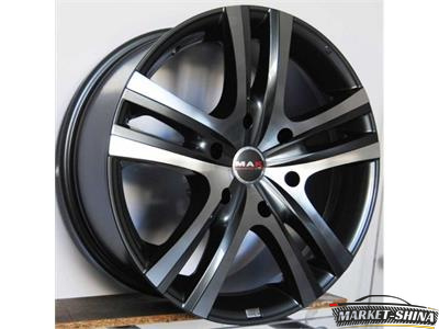 MAK Aria 9 x 18 5*150 Et:48 Dia:110.2 Gunmetal Mirror Face